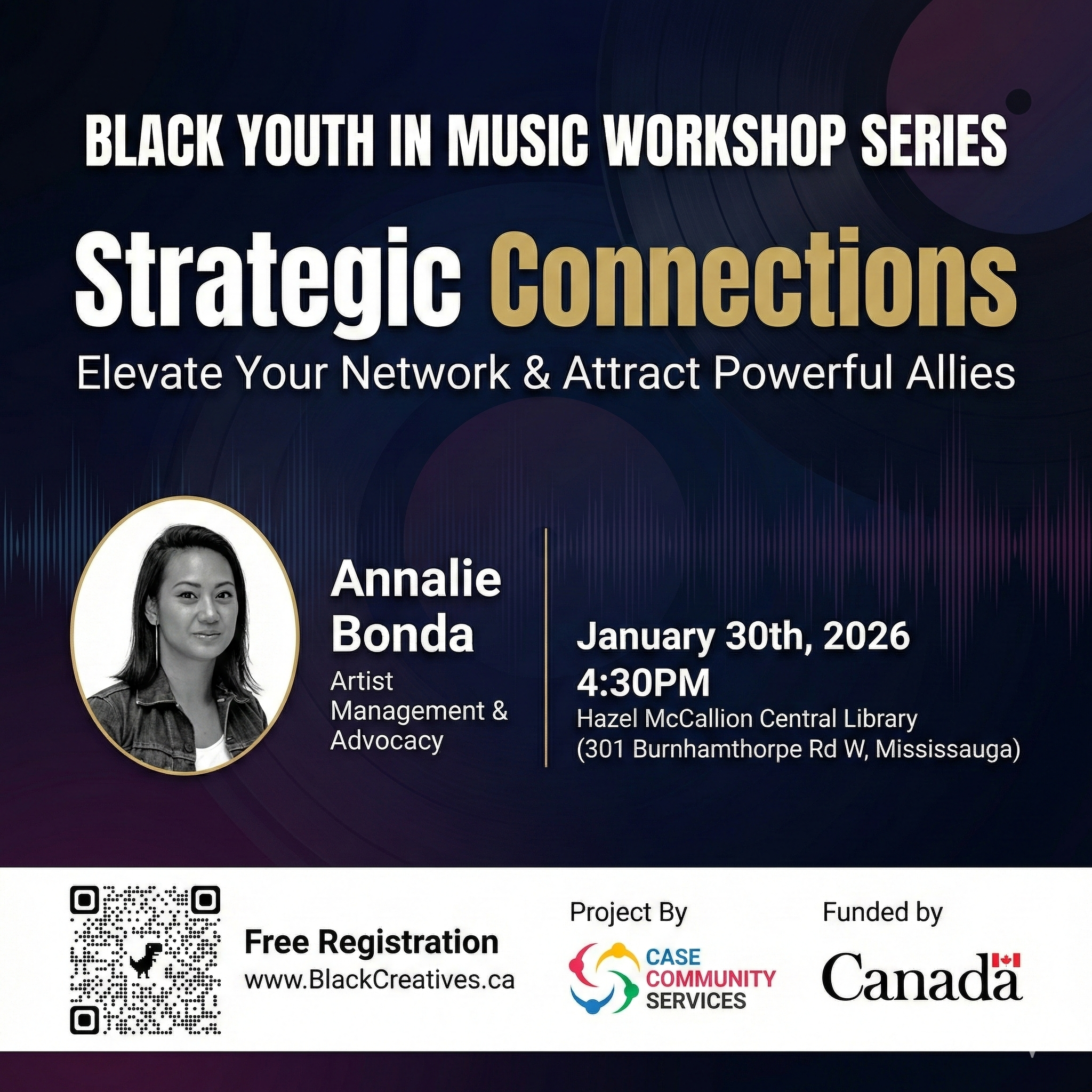 Strategic Connections - Elevate Your Network - Black Youth in Music Workshop 2026